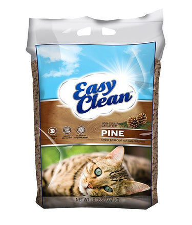 Easy Clean Pine Pellets Alternative Cat Litter 9.07kg - 9.07KG